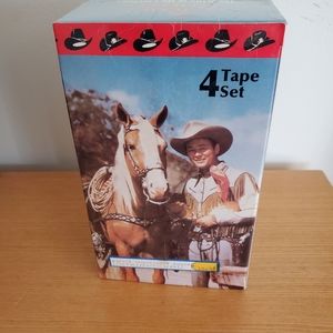 Sealed Roy Rogers VHS tape set
